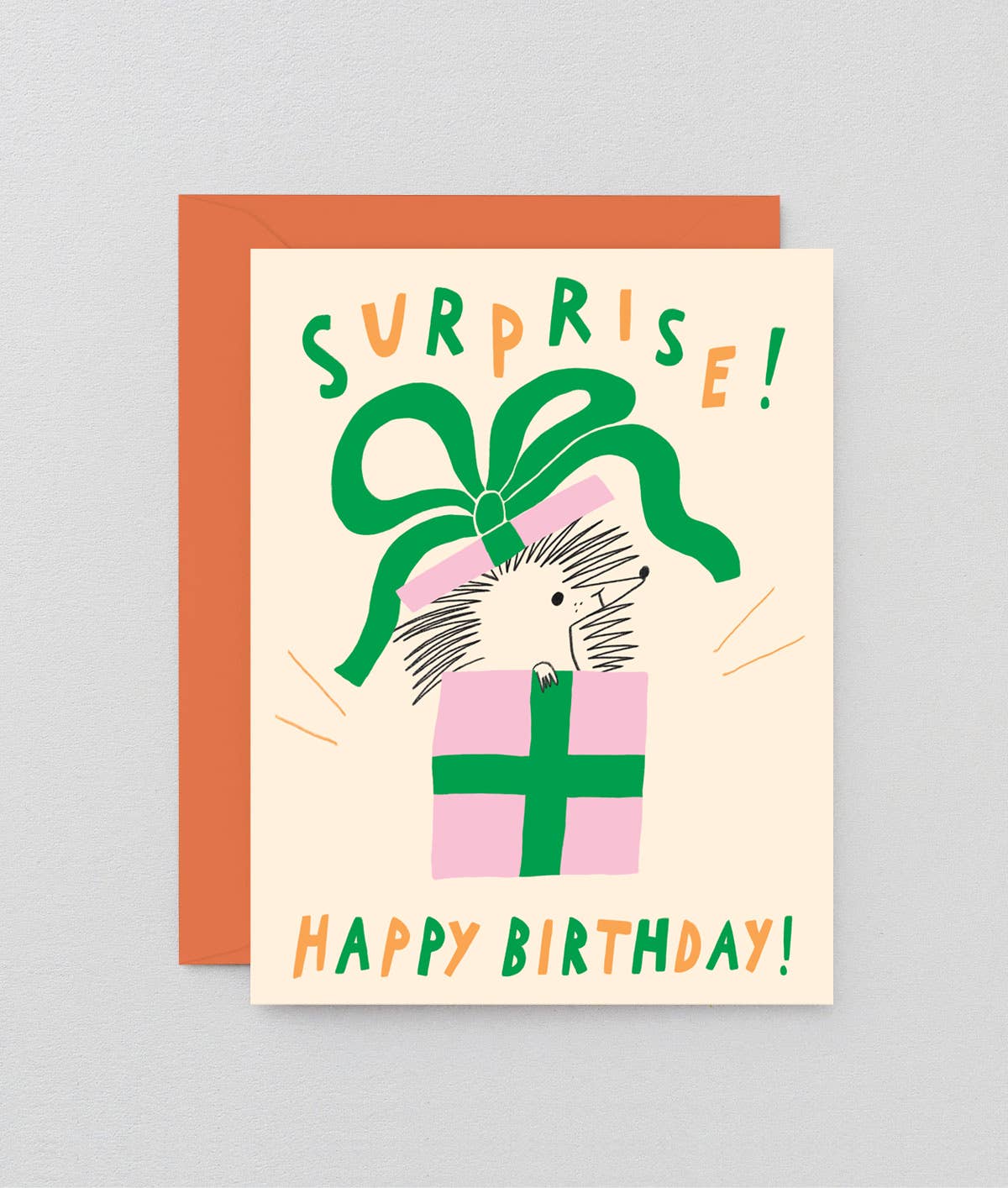 Geburtstagskarte „Surprise Happy Birthday“  Kids / Wrap