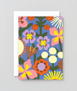 Grußkarte „Flowers Greetings“ / Wrap