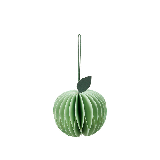 Apfel Anhänger "Apple" Light Green / Broste