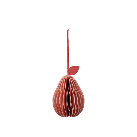 Birnen Anhänger "Pear" Dusty Pink/ Broste