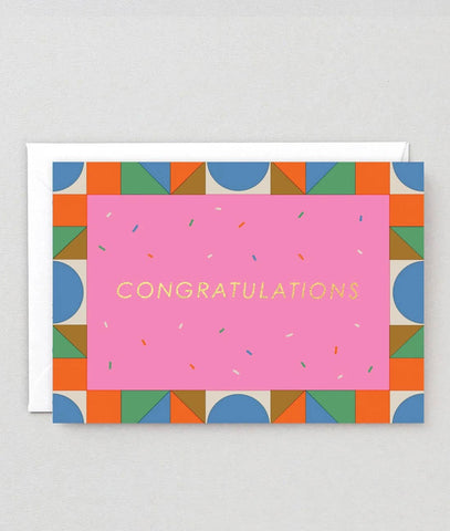 Glückwunschkarte „Congratulations“ / Wrap