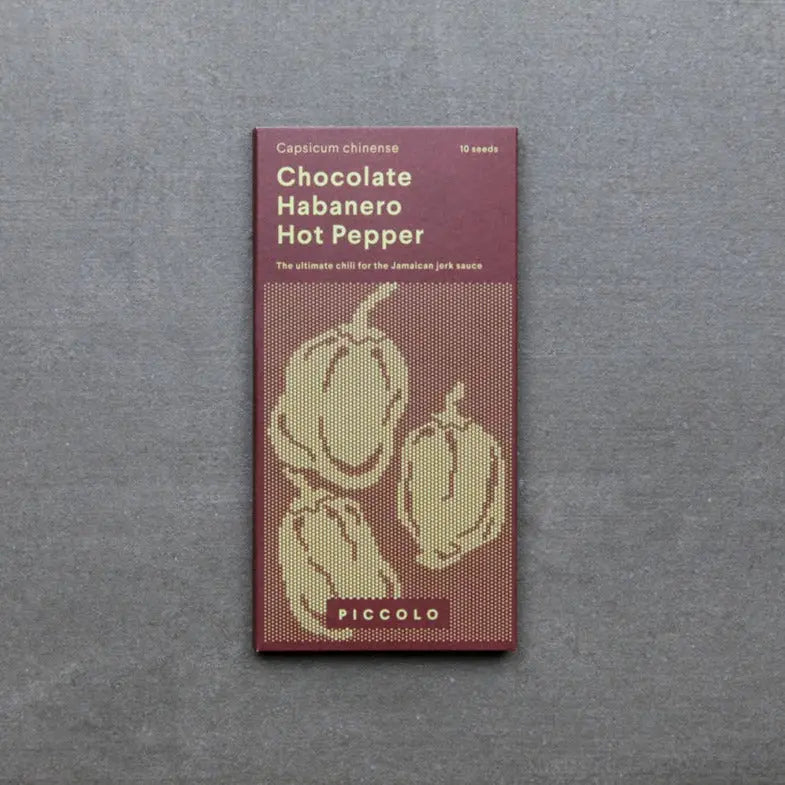 Pflanzensamen Chocolate Habanero Hot Pepper / PICCOLO