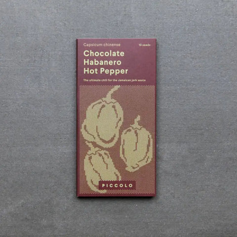 Pflanzensamen Chocolate Habanero Hot Pepper / PICCOLO