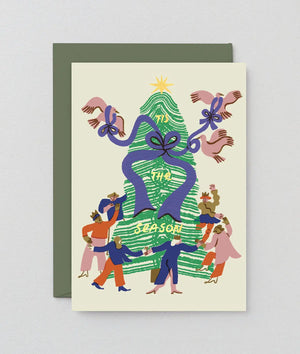 Weihnachtskarte "This is the Season" / Wrap