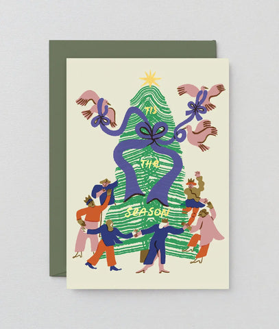 Weihnachtskarte "This is the Season" / Wrap