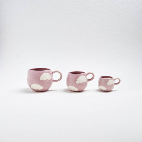 Keramiktasse "Cloud Mug" rosa 500ml Limited Edition / Egg Back Home