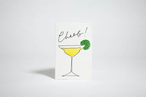 Klappkarte „Cheers!“ / Scribble & Daub