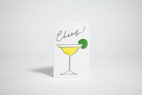 Klappkarte „Cheers!“ / Scribble & Daub
