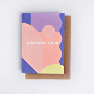 Karte „Miami Birthday Love“ / The Completist