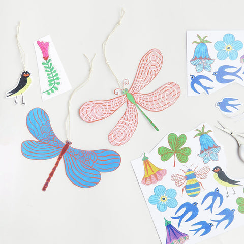 Bastelpapierblock "Midsummer Magic"23 Blatt  / Rico Design