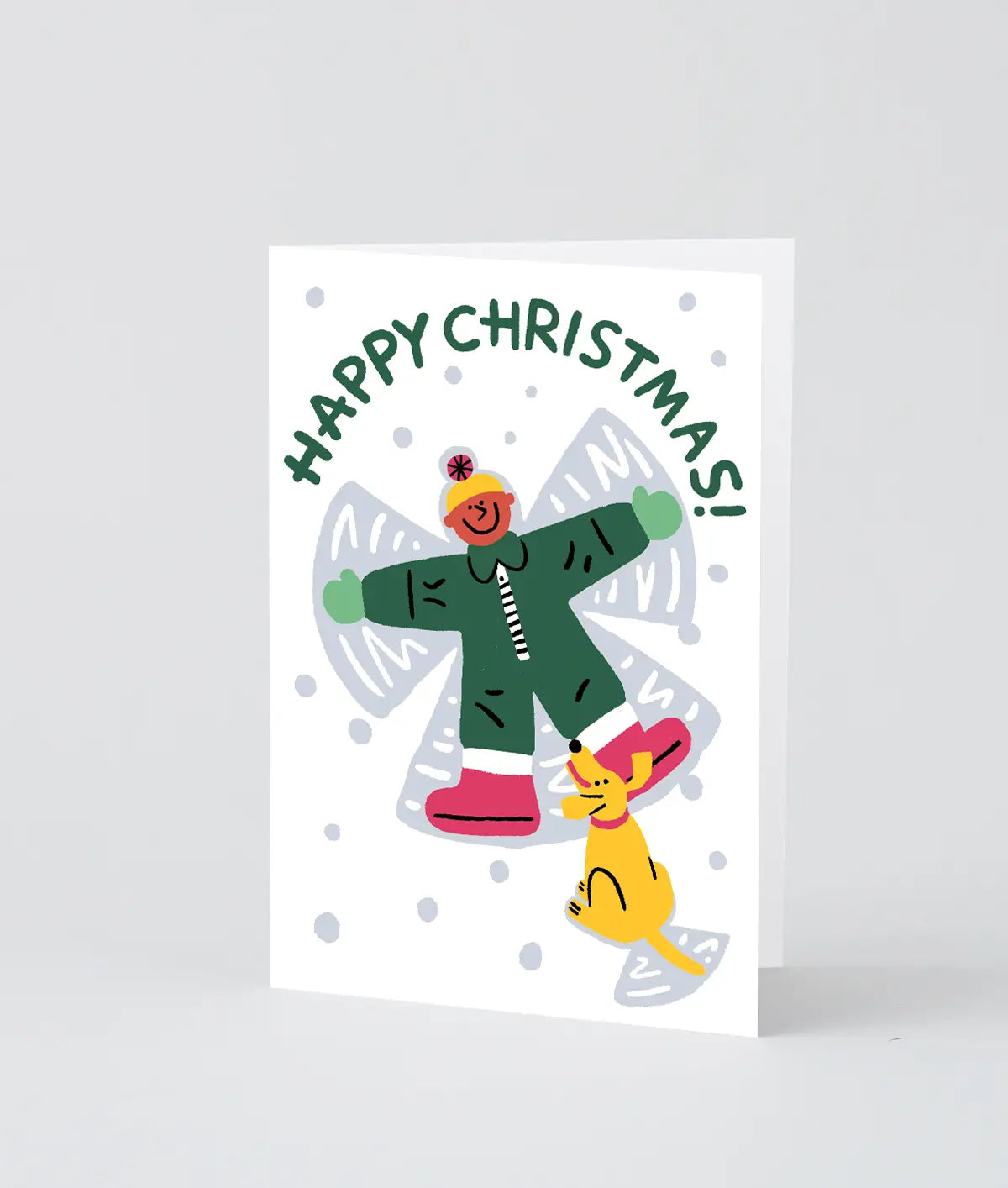 Weihnachtskarte "Snow Angel" / Wrap