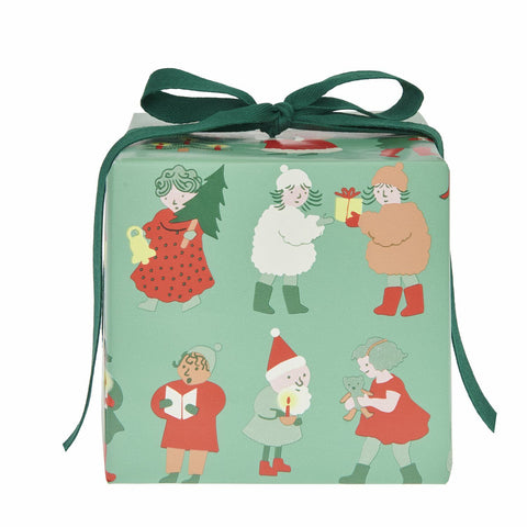 Geschenkpapier „Weihnachtsfiguren“ / Paper Poetry