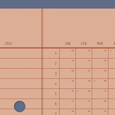 2024 Wandkalender 44x62 cm / Erik Olovsson