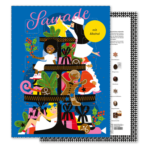 Adventskalender "Bureau Alice" alkoholfrei / Sawade