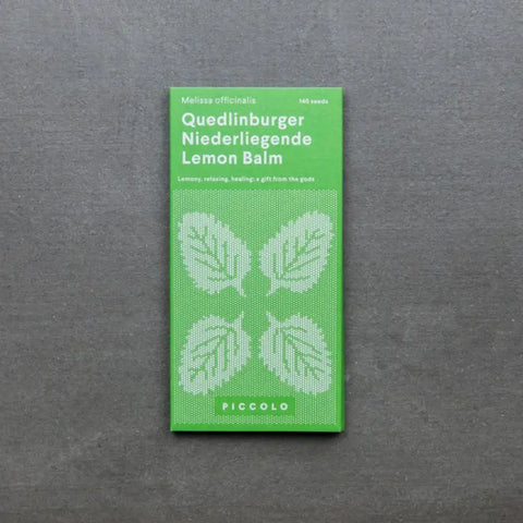 Pflanzensamen Quedlinburger Niederliegende Zitronenmelisse / PICCOLO
