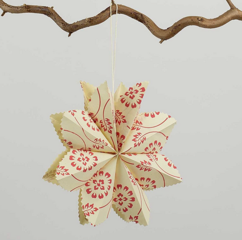 Papieranhänger "Capella Stern" / A World of Craft