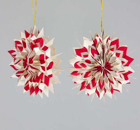 Papieranhänger "Nova Stern" 2-er Set/   A World of Craft