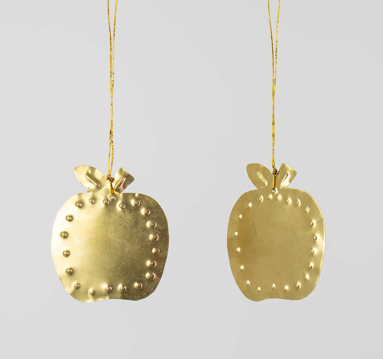 Anhänger "Golden Apple" 2-er Set / A World of Craft