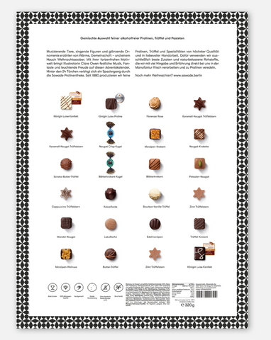 Adventskalender "Tannenbaum" alkoholfrei / Sawade