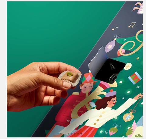 Adventskalender "Tannenbaum" alkoholfrei / Sawade