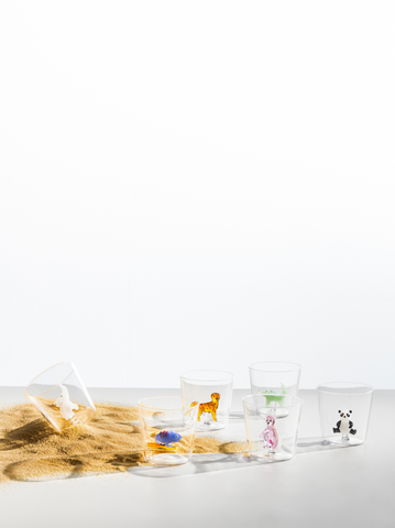 Handgefertigtes Trinkglas "Elephant" / Ichendorf