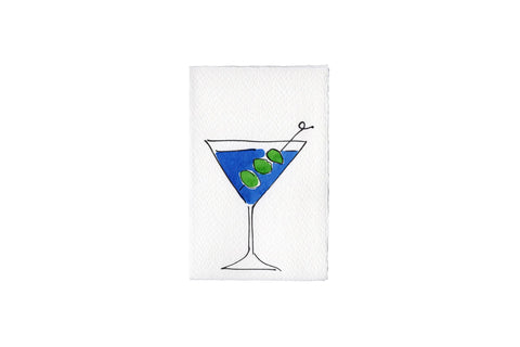 Klappkarte „Martini“ / Scribble & Daub