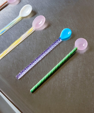 Glaslöffel "Twist" 2-er Set / HAY