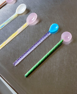 Glaslöffel "Twist" 2-er Set / HAY