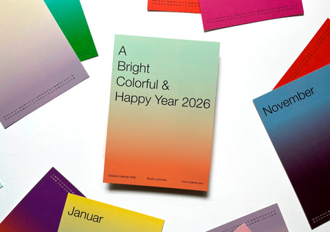 Gradient Calendar 2025 / Luzia Hein