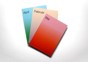 Gradient Calendar 2025 / Luzia Hein