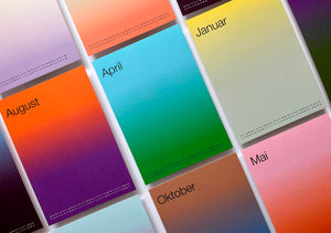 Gradient Calendar 2025 / Luzia Hein