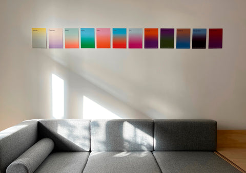 Gradient Calendar 2025 / Luzia Hein