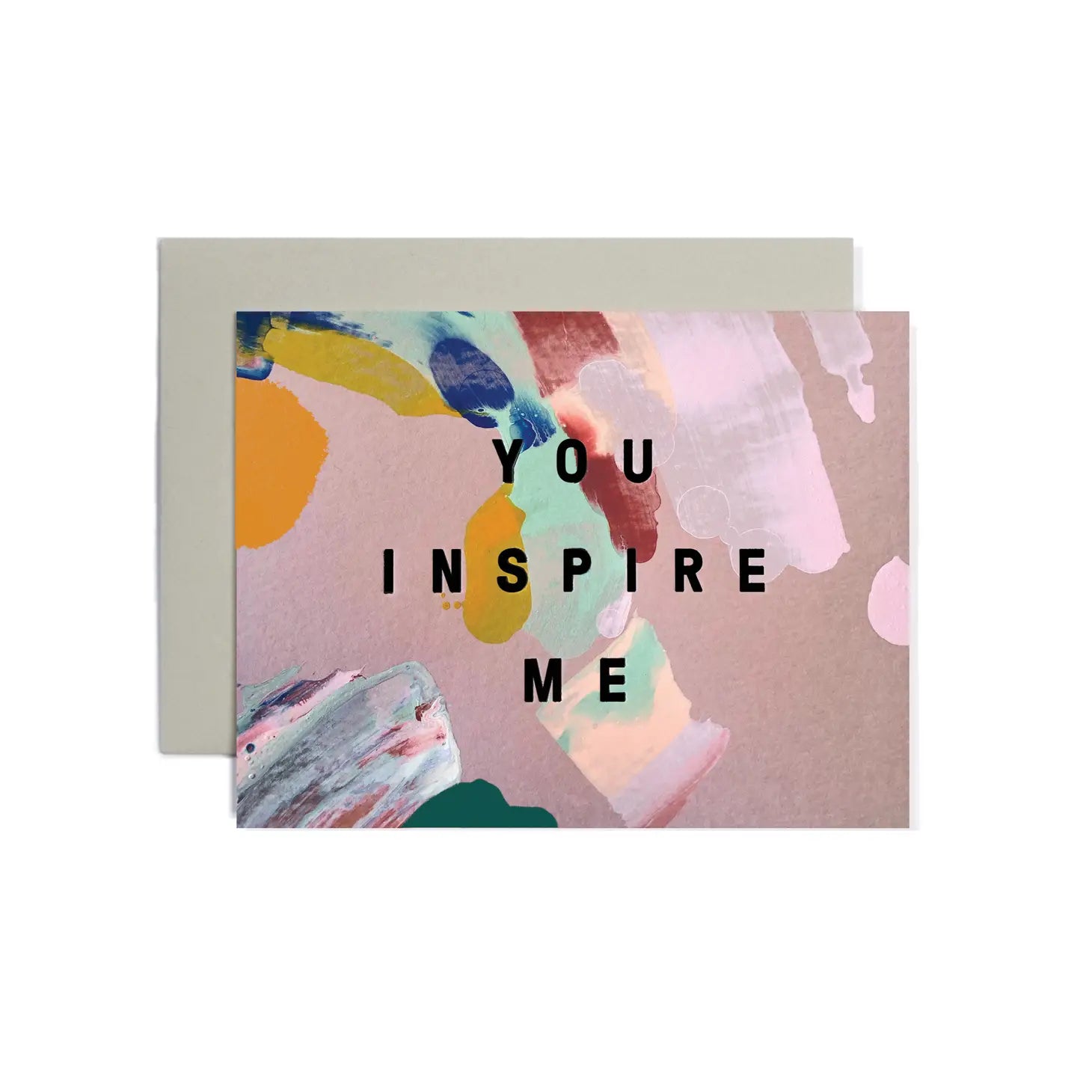 Karte „You Inspire Me“ / Moglea
