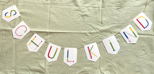 Schulkind-Girlande / Hannahs Firlefanz