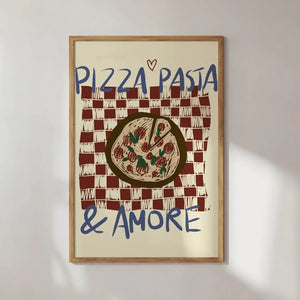 Poster “Pizza Pasta Amore“ DIN A3 / Studio Dolci