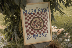 Poster “Pizza Pasta Amore“ DIN A3 / Studio Dolci