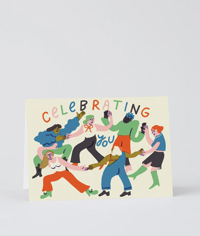 Grußkarte "Celebrating You" / Wrap