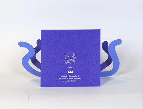 Karte "Octopus" / Cut & Make