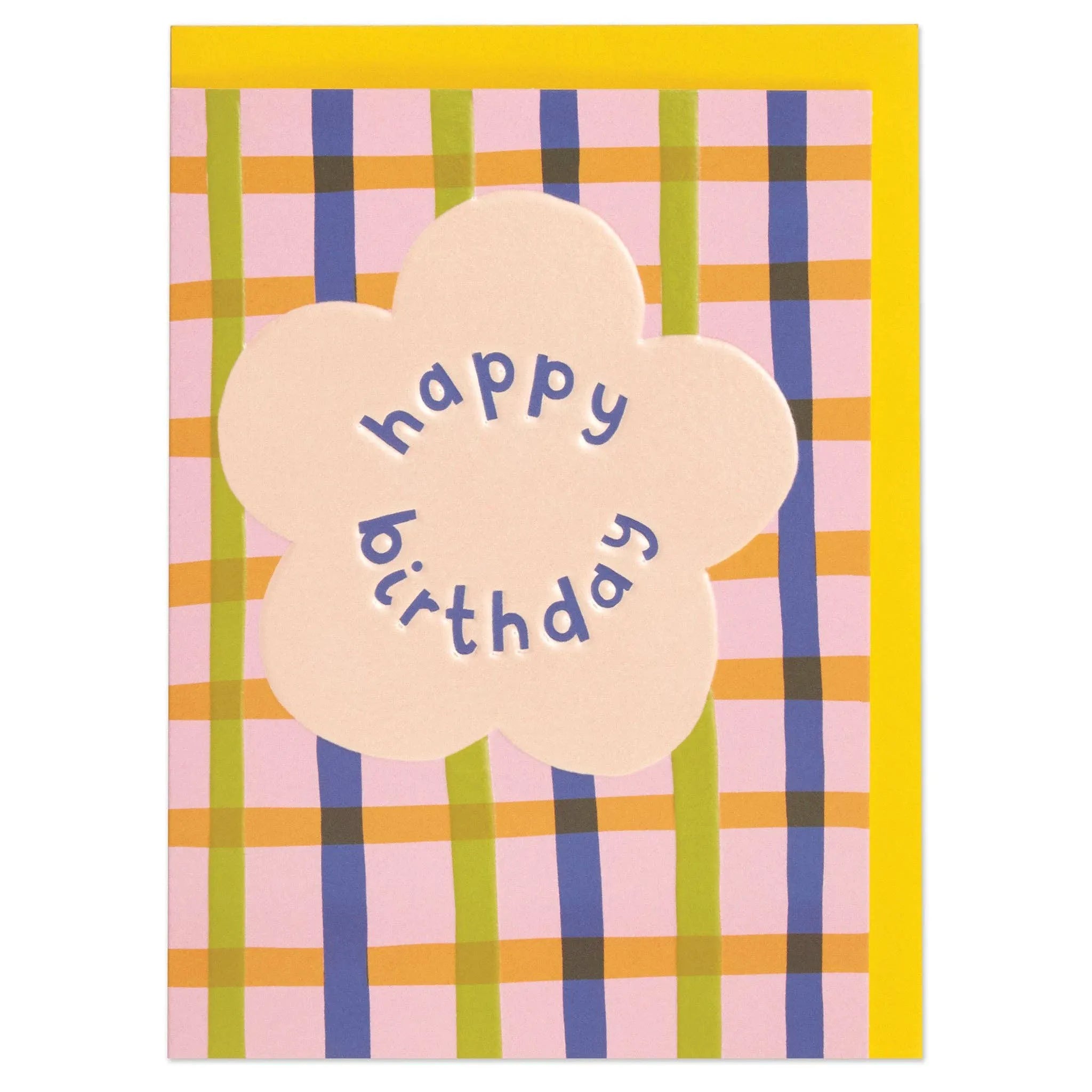 Karte „Happy Birthday wishes“ / Raspberry Blossom