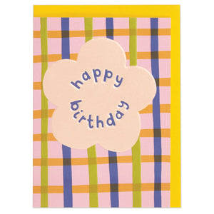 Karte „Happy Birthday wishes“ / Raspberry Blossom