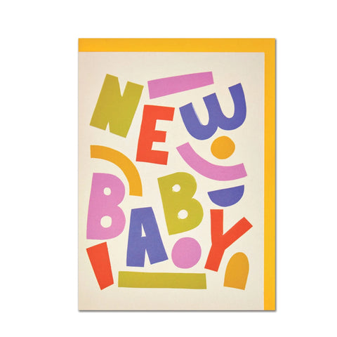 Karte „New Baby“ / Raspberry Blossom