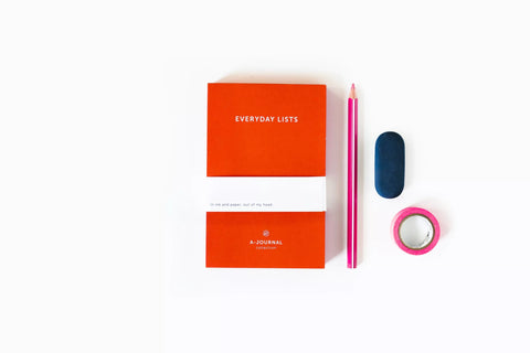 Everyday Lists rot / A - Journal