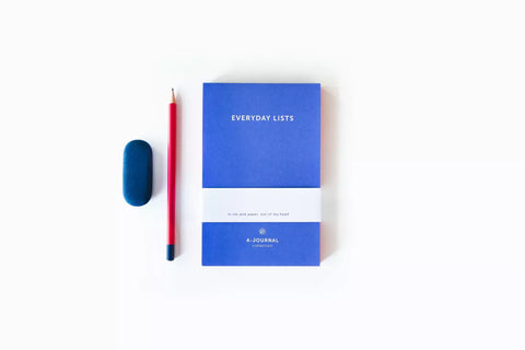 Everyday Lists blau / A - Journal