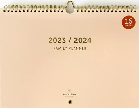 Family Planner 2023 / 2024 beige / A - Journal