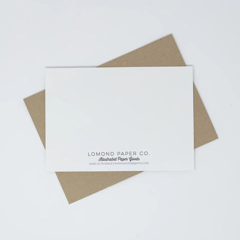 Glückwunschkarte "Dive in - It‘s your Birthday" / Lomond Paper Co.