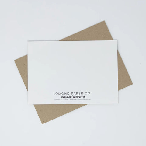 Hochzeitskarte "Mr & Mr" / Lomond Paper Co.