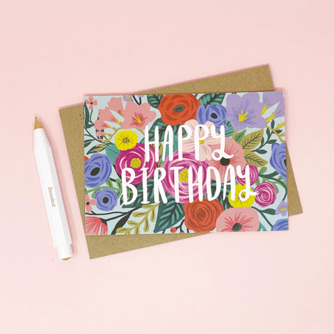 Glückwunschkarte "Happy Birthday" / Lomond Paper Co.