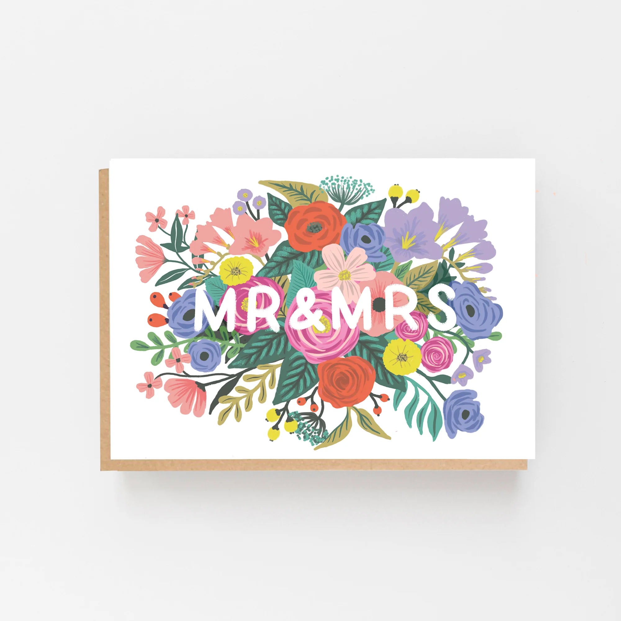 Hochzeitskarte "Mr & Mrs" / Lomond Paper Co.