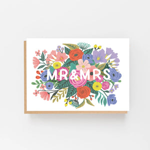 Hochzeitskarte "Mr & Mrs" / Lomond Paper Co.