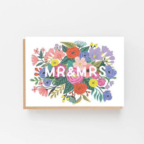 Hochzeitskarte "Mr & Mrs" / Lomond Paper Co.